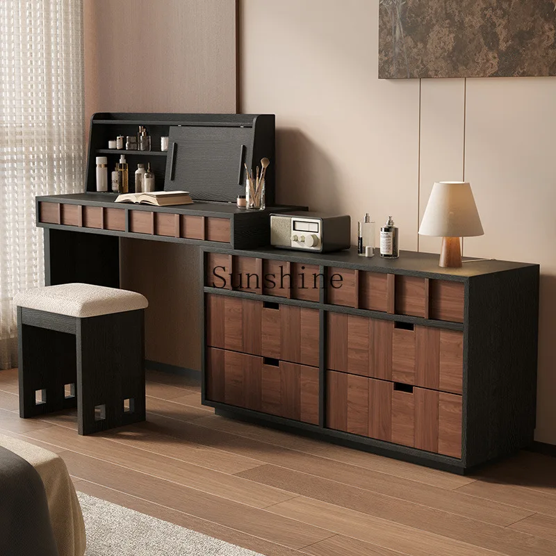 TT retro makeup table chest integrated antique L-shaped bedroom dressing