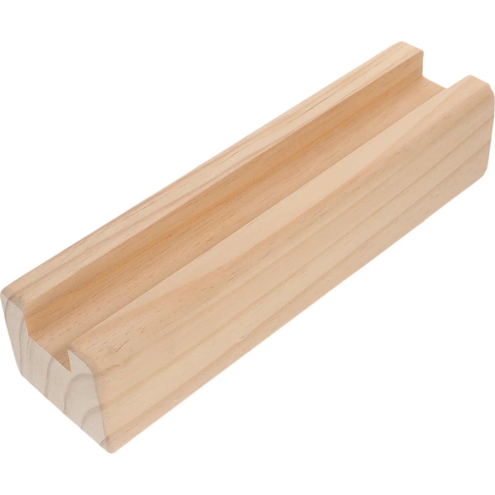 

1pc Base Solid Wood Standing Floor Stand Holder Full Length Mirror Support Wooden Floor Mirror Stand For Home Office Decor