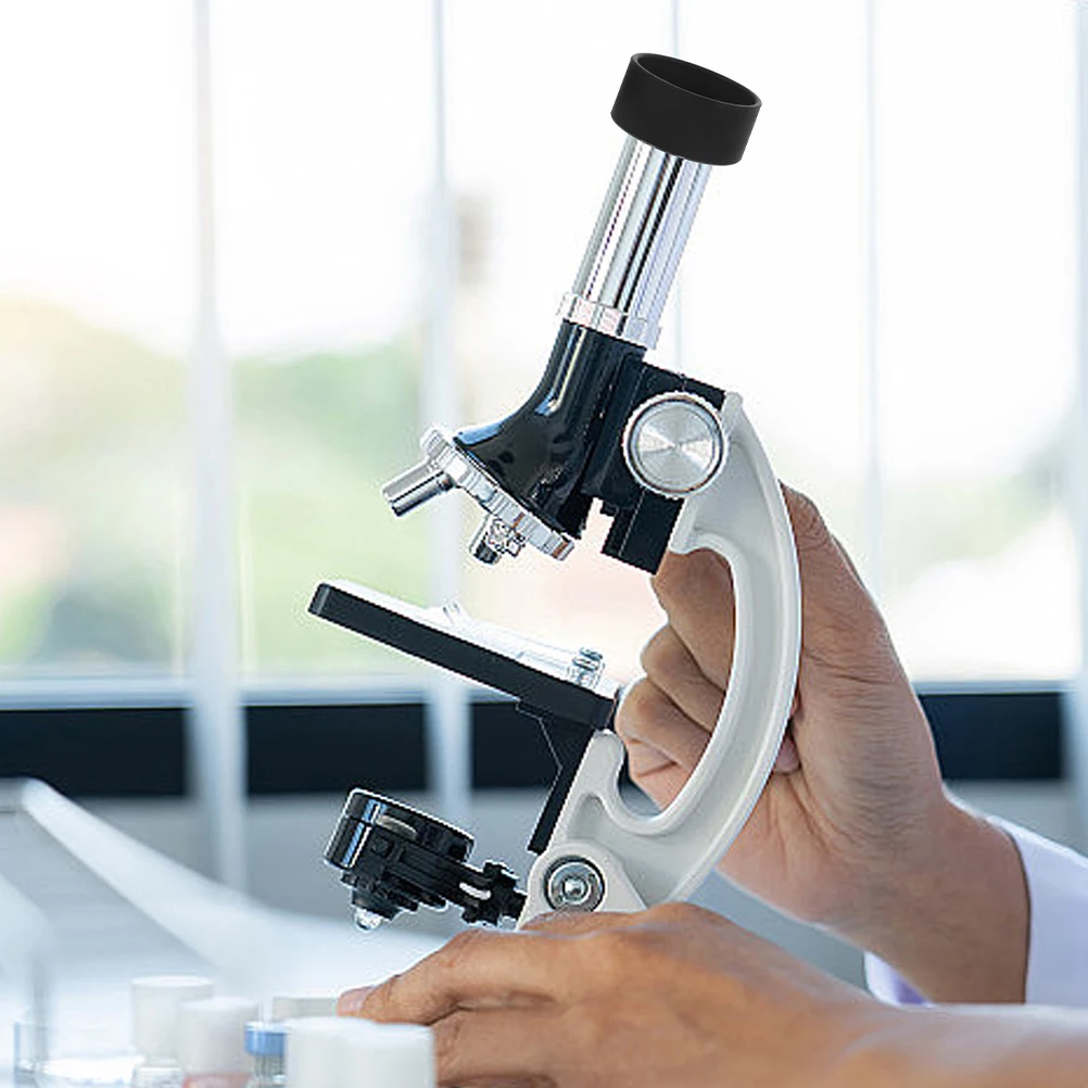 

4 Pcs Shield for Eyepiece Microscope Cover Replaceable Covers Rubber Shields Protective