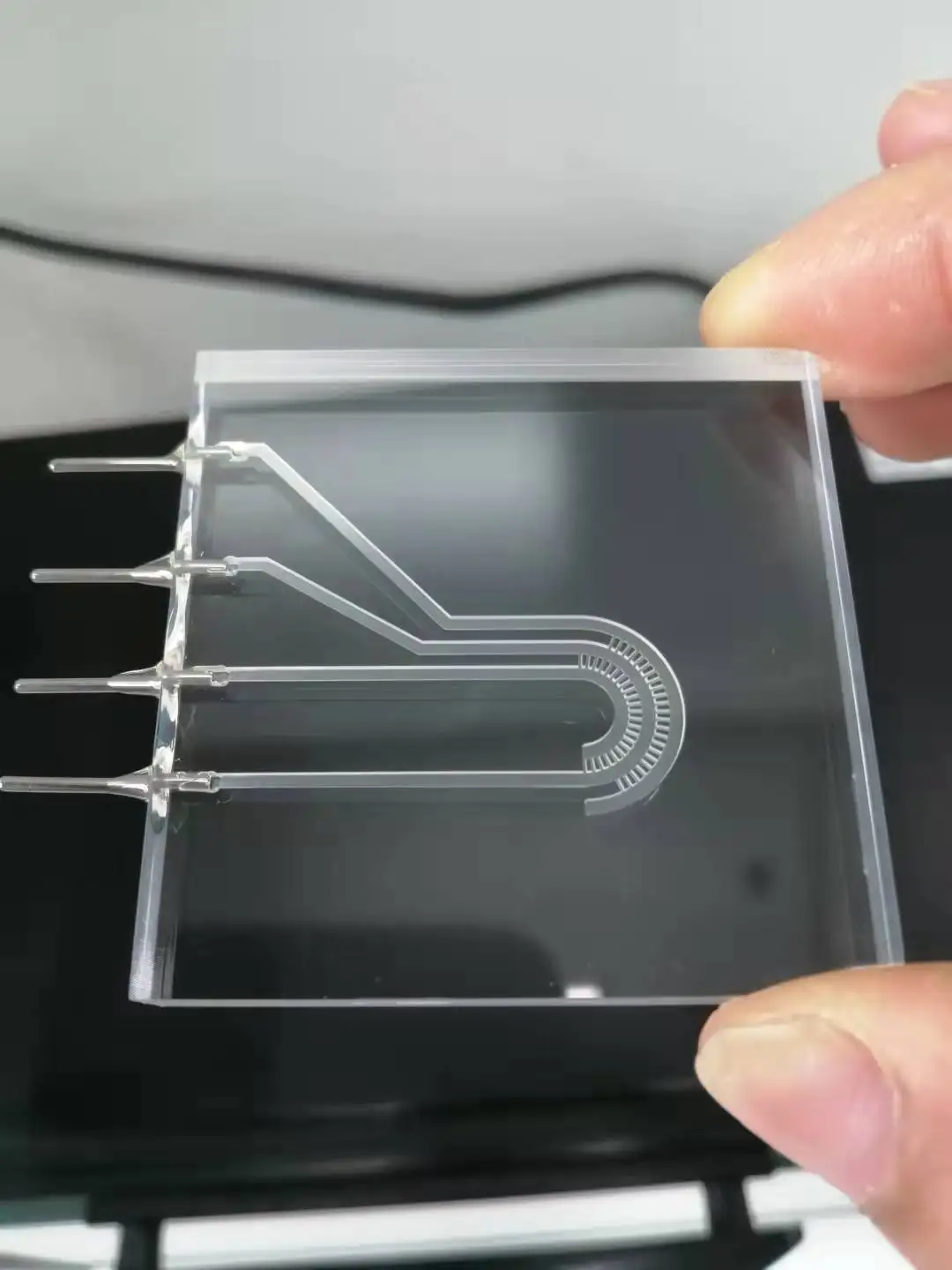 Microfluidic plastic chip P C R chip customization PMMA/PC/COC/COP customization microfluidics