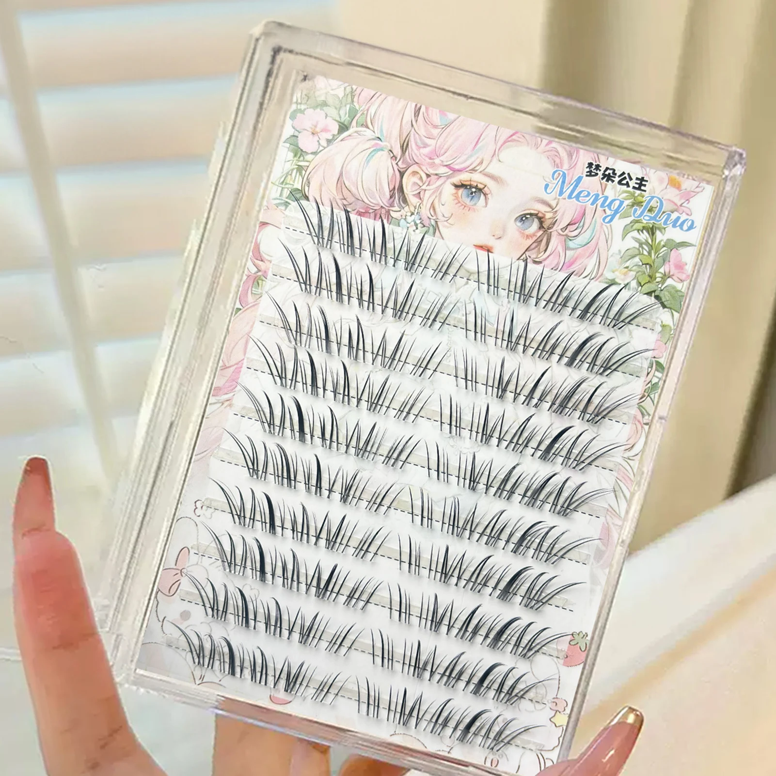 Hair Care Korean Products - Накладные ресницы «сделай сам», прозрачная лента,