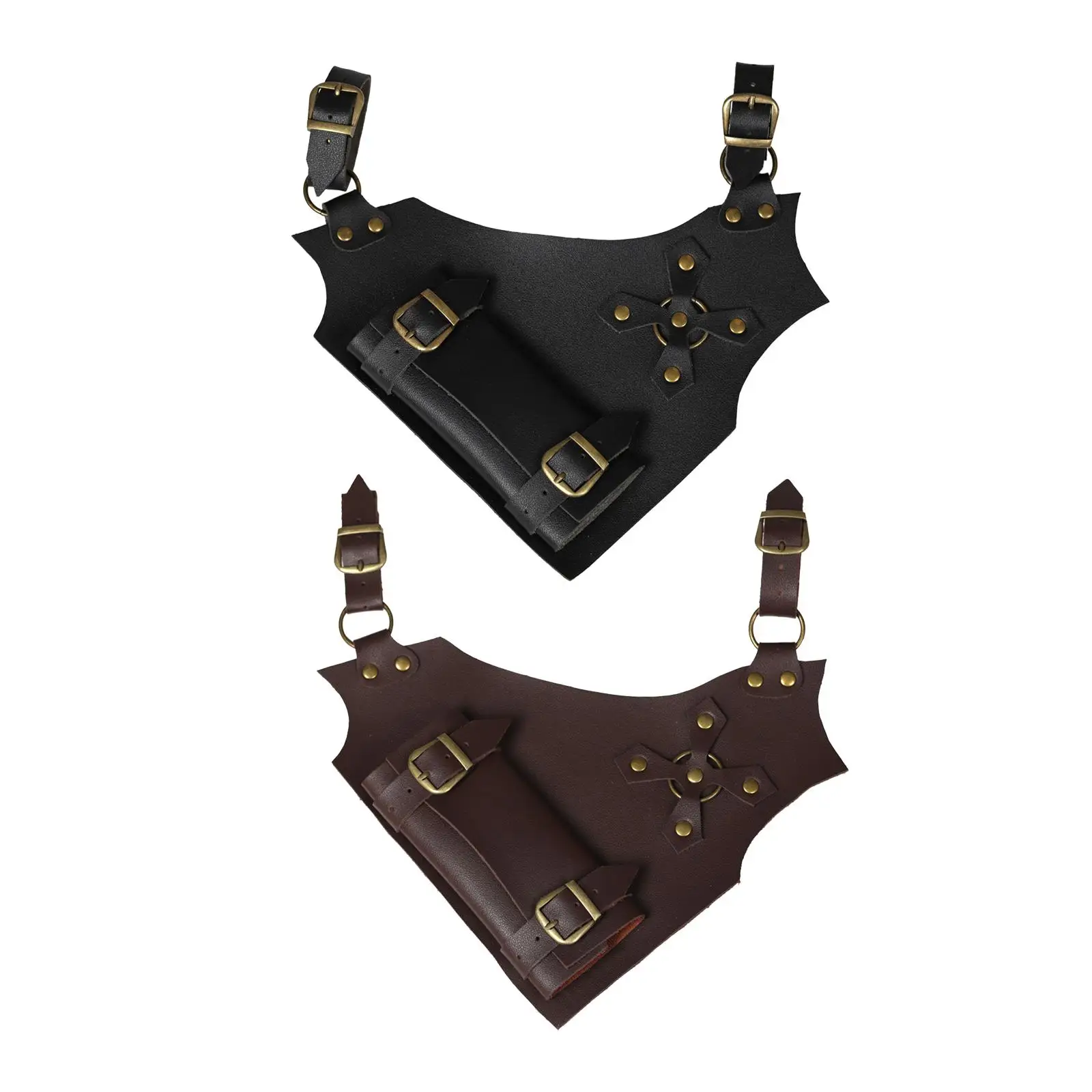 Artificial Leather Holder for Men and Women Medieval Style Adjustable Accessory