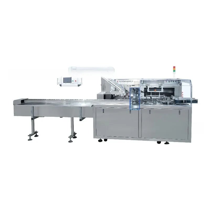 Automatic box opening machine, equipment to open and seal boxes without manual speed, fast production line