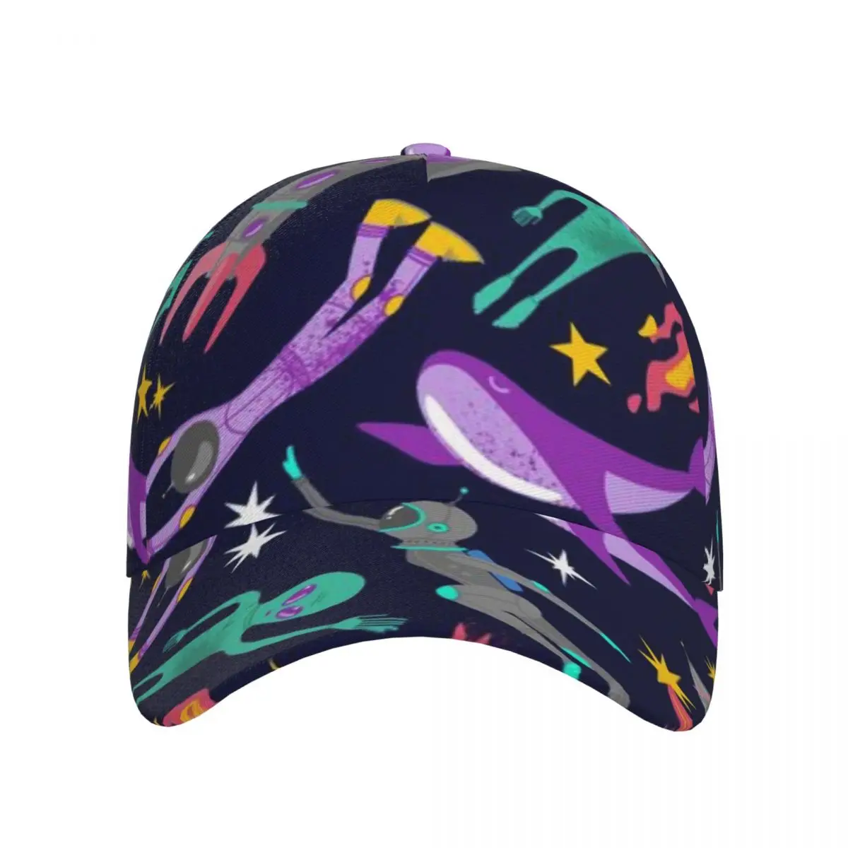 Space Galaxy Print Baseball Cap Fishing Caps Outdoor Hunting Hiking Hat