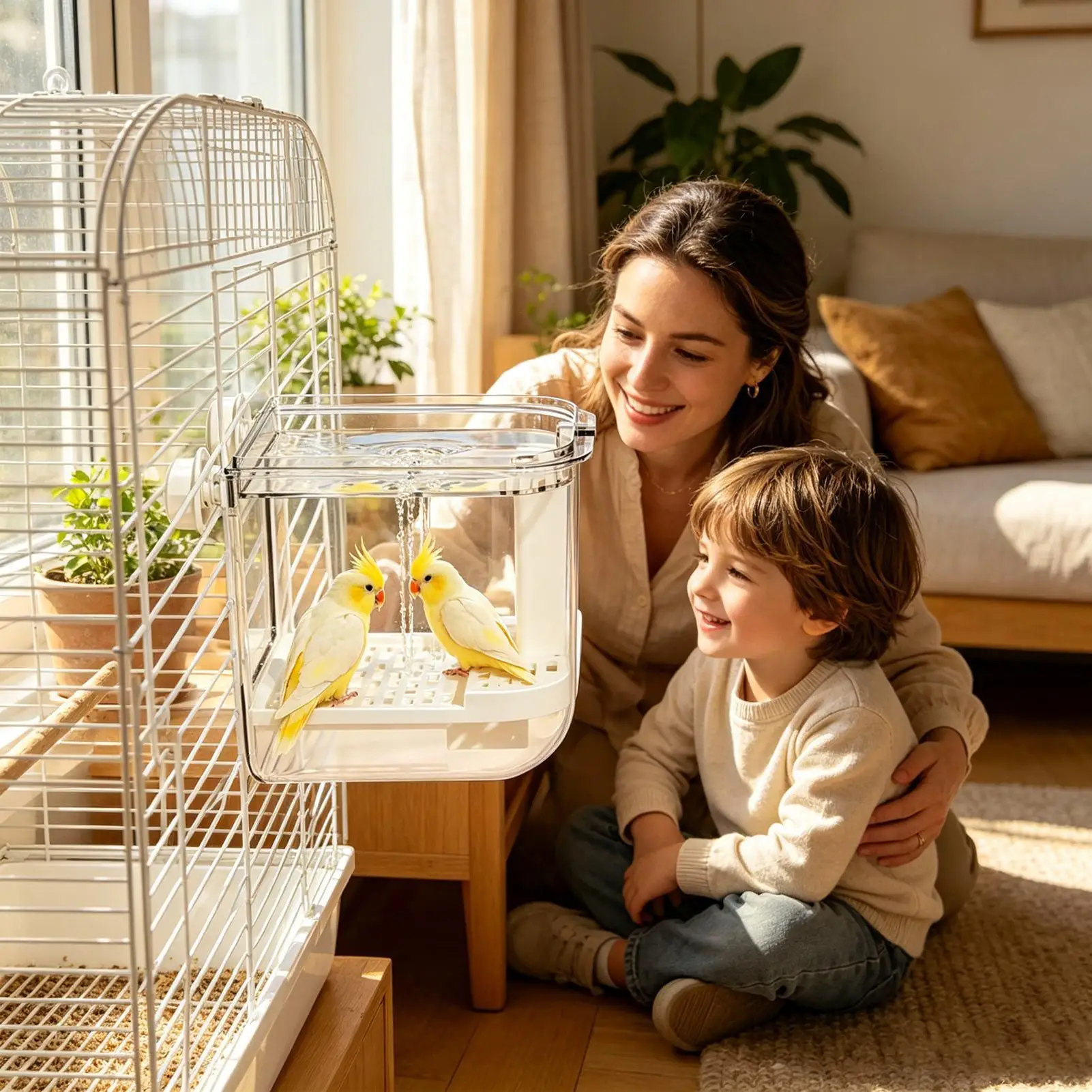 bird-shower-automatic-circulating-cockatiel-bathing-cockatiel-bathtub-indoor-for-pet-parents-animal-lovers-trainers-macaw-conure