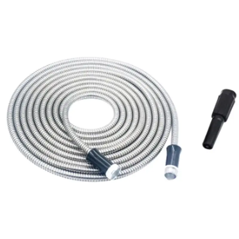 BHBD-Garden Hose 304 Stainless Steel Metal Water Hose-Flexible,Lightweight,Tangle Free,Rust Proof, Easy To Use&Store