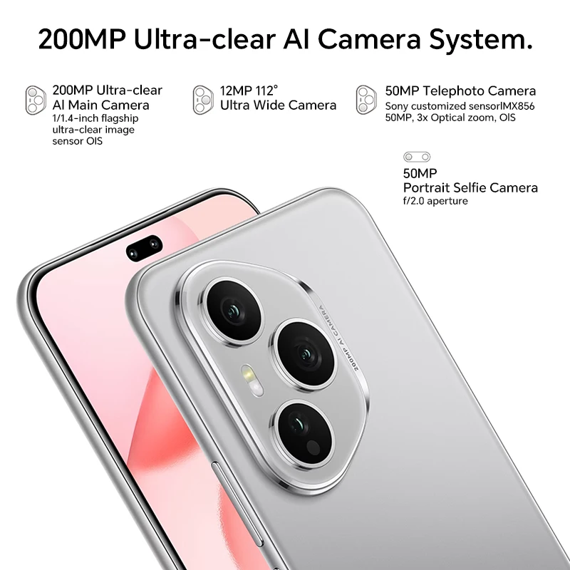 HONOR 400 Pro 5G الإصدار العالمي للهاتف الذكي 200MP AI كاميرا رئيسية 6.7 بوصة شاشة AMOLED 6000 مللي أمبير 100 واط سلكي 50 واط لاسلكي أندرويد 15 #3