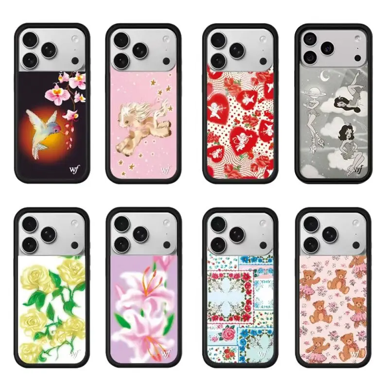 Funda para Teléfono Wildflower Girl Moon Rachel Sennott para iPhone 17 16 15 14 13 12 Pro Max Plus wf Love Lemons Angel Cupid flower Cover