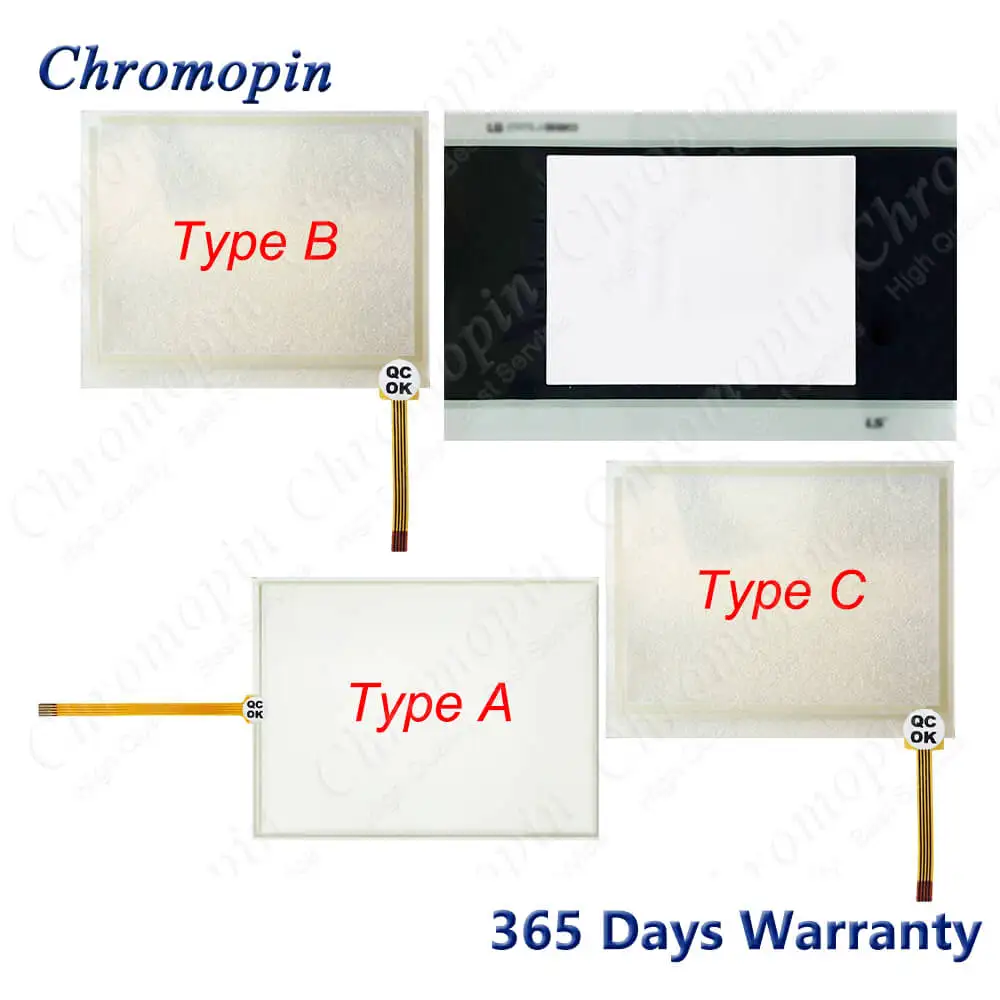 Touch Glass Screen Panel Digitizer for LS PMU-330BT PMU-330BT PMU-330BTE Touchscreen Glass with Protective Film Front Overlay