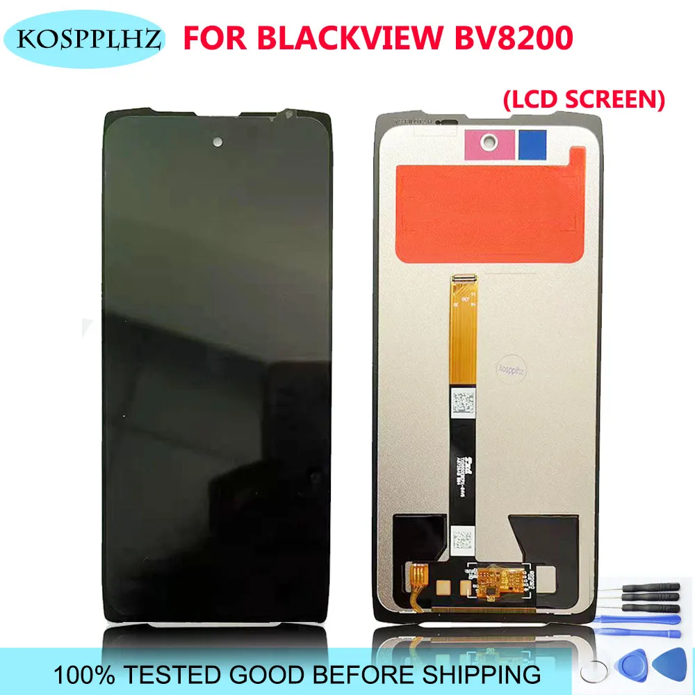หน้าจอ LCD ขนาด 6.1 นิ้ว สำหรับ Blackview BV8200 พร้อมชุดเครื่องมือ คุณภาพสูง ใช้งานได้จริง 100%