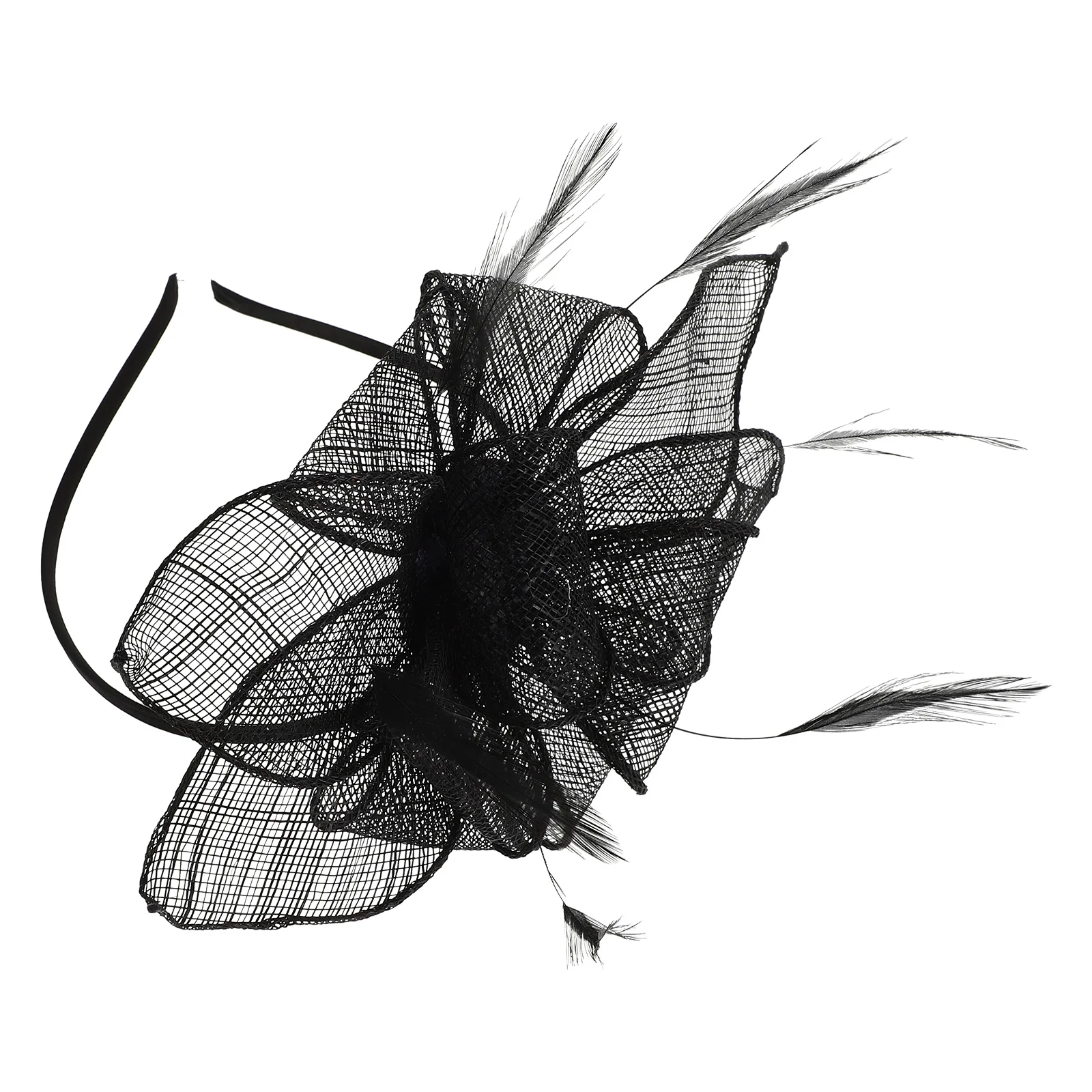 

Headb Yarn Fascinator Vintage Elegant Wedding Wedding Headb Tea Party Hats Women Hair Accessories Floral B