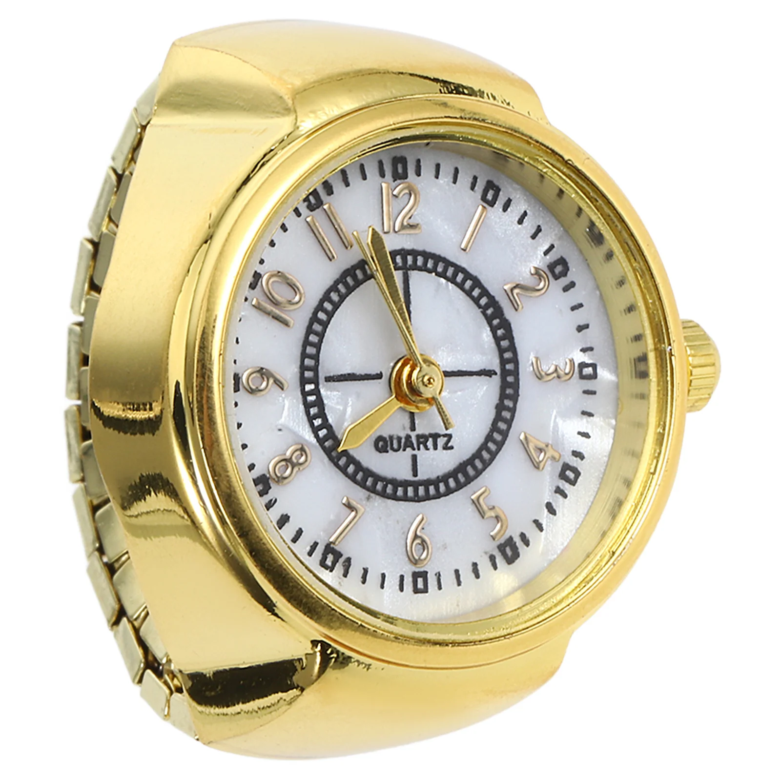 

1Pcs Ring Watch Fashionable Digital Finger Accessory Big Numbers Clear Time Reading Gift Decoration Multi Occasions Bright Up