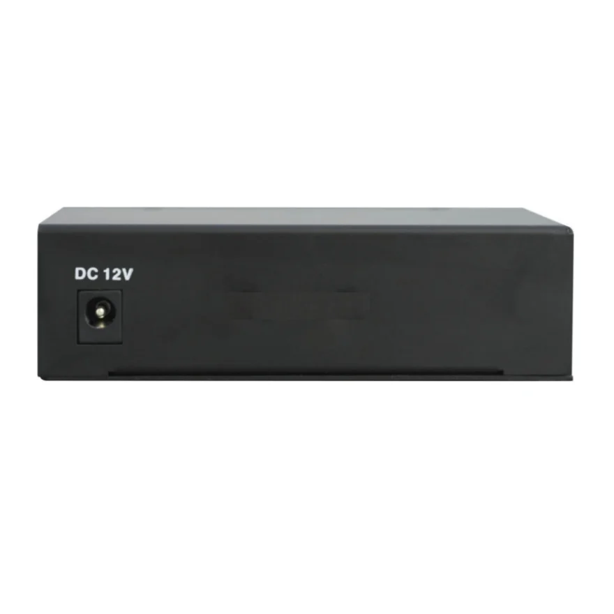 

5-портовый промышленный настольный Ethernet-коммутатор, полнодуплексный полудуплексный промышленный сетевой коммутатор QoS 10/100/1000 Мбит/с