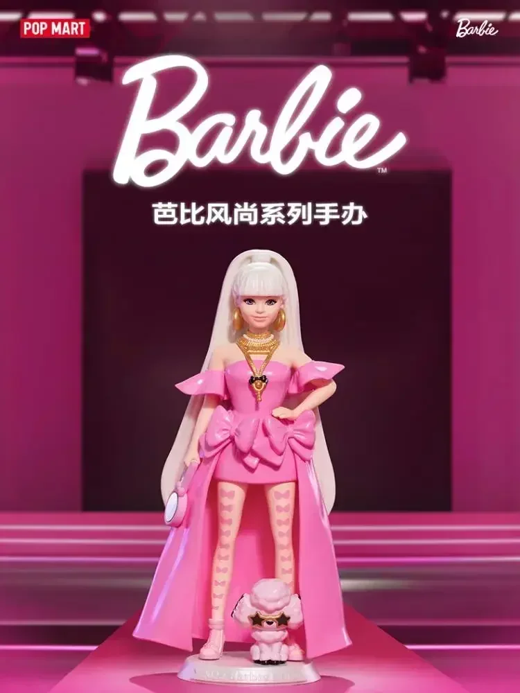 POP MART Barbie Style Icon Series Blind Box – Mystery Figure Guess Bag Niedliche Anime-Puppe Desktop-Ornament-Sammlungsgeschenk