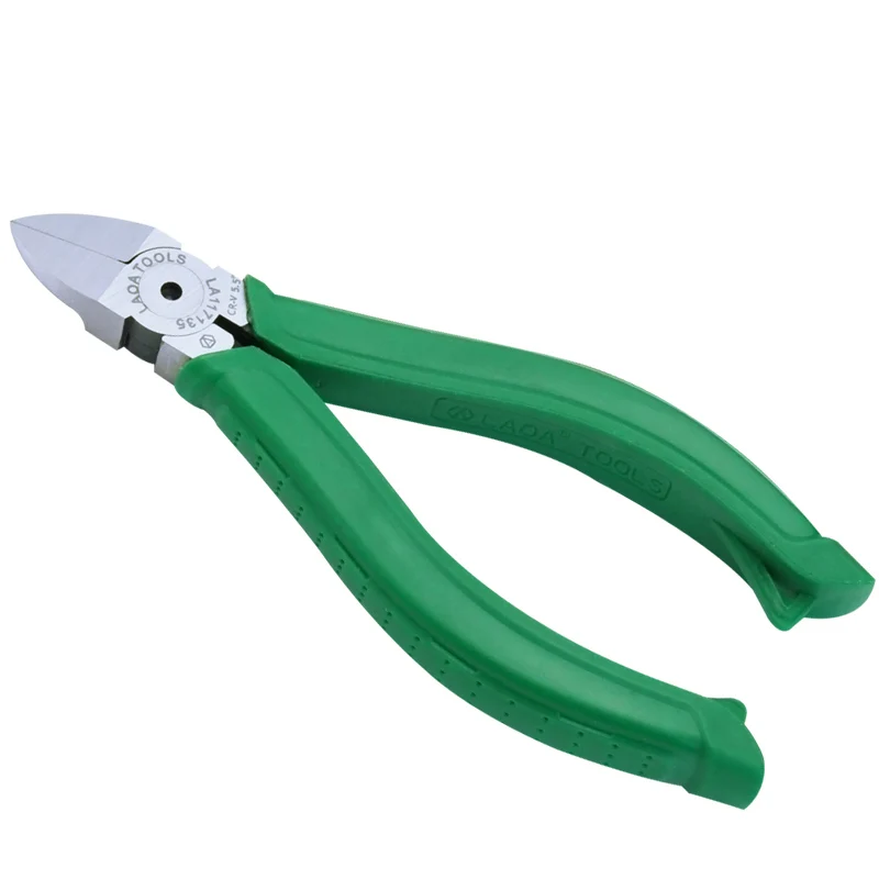 LAOA Japanese Plastic Pliers Nippers Jewelry Electrical Wire Cable Cutters Cutting Side Snips Diagonal Pliers