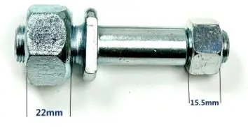 

Подходит для аксессуаров. Винты для вилочного погрузчика. Болт ступицы переднего моста для Komatsu 12-16 3t 3eb-21-25170-D1.