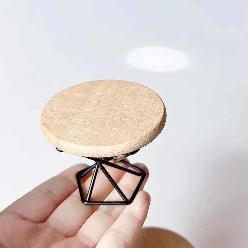 1:12 Dollhouse Wood Floor Tiles Fake Wood Grain Flooring Model Miniature Simulation Scene Decoration Doll Accessories Home Decor