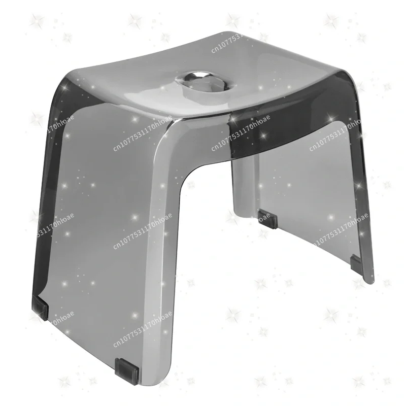 Bathroom Stool Non-Slip Shower Stool Plastic Household Bath Small Stool