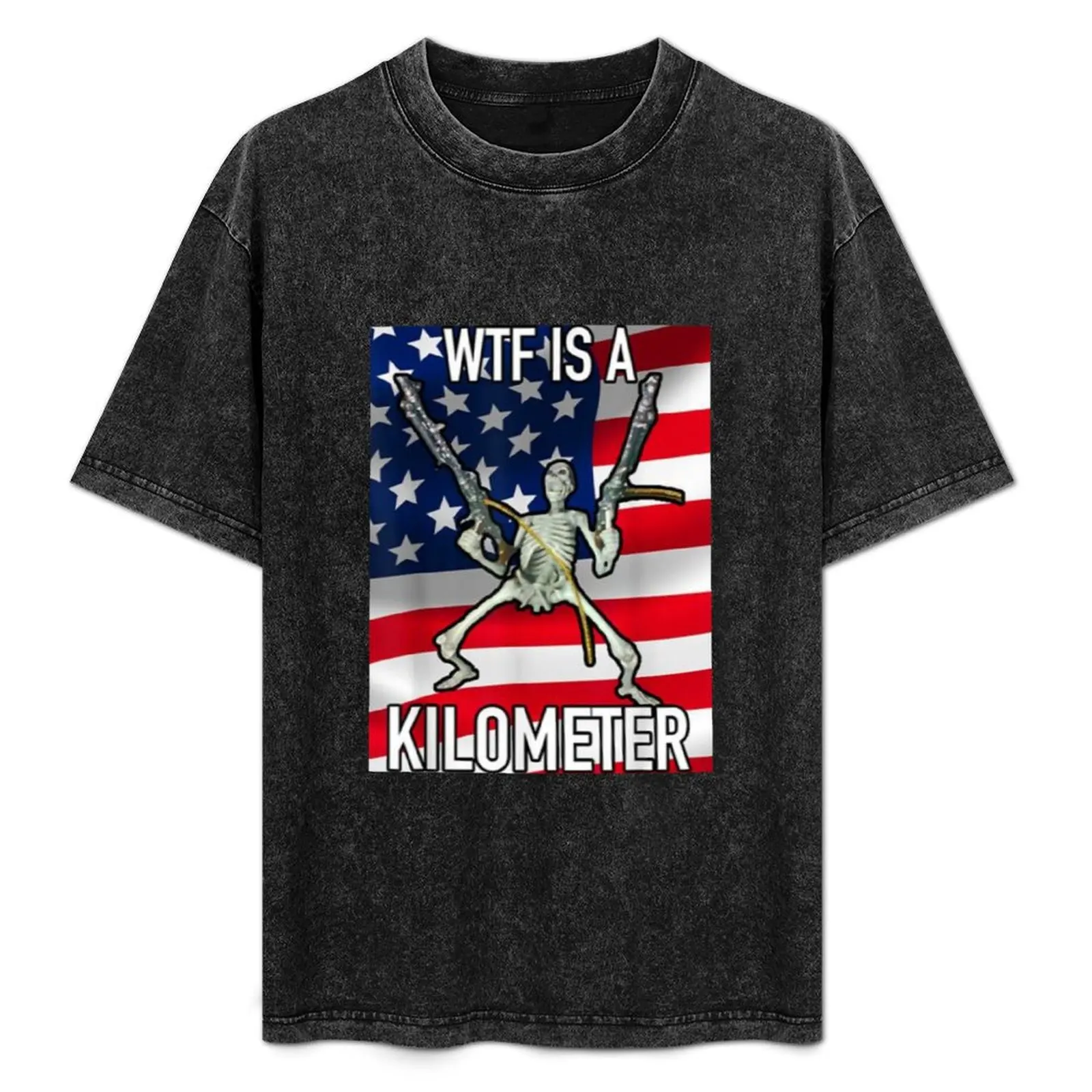 

MERICA T-Shirt Big Size Simple T-Shirt