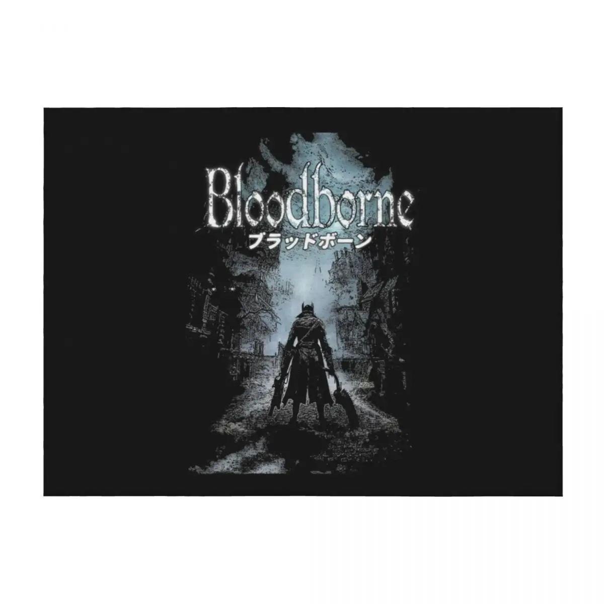 

Retro Vintage BloodBorne 1 Girls Boys Throw Blanket valentine gift ideas Bed covers blankets ands Thermal Blankets