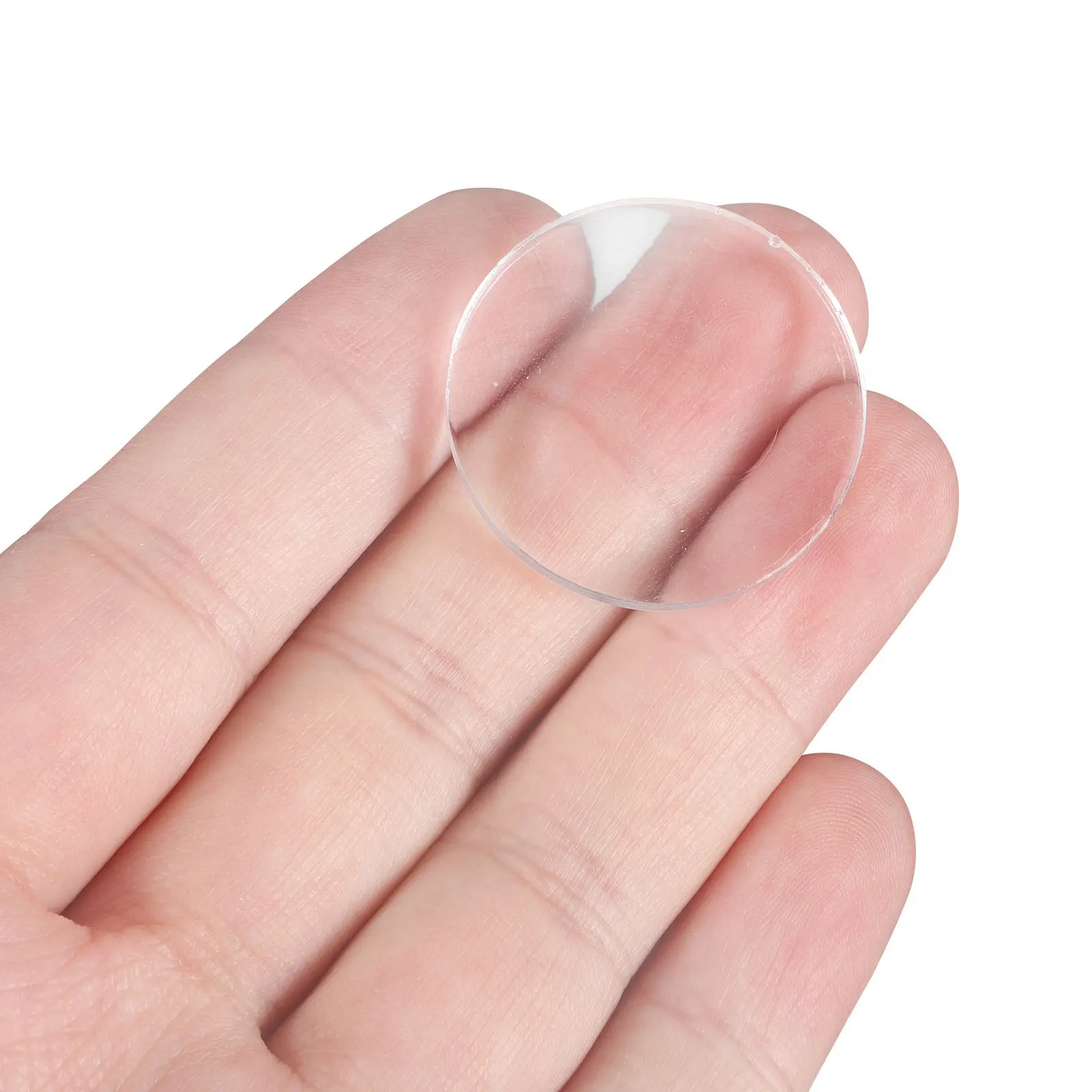 

10Pcs Silicone Grafting Eyelash Pads Exquisite Size Smooth Texture Professional Grade Reusable Extension Tool for Daily Wear