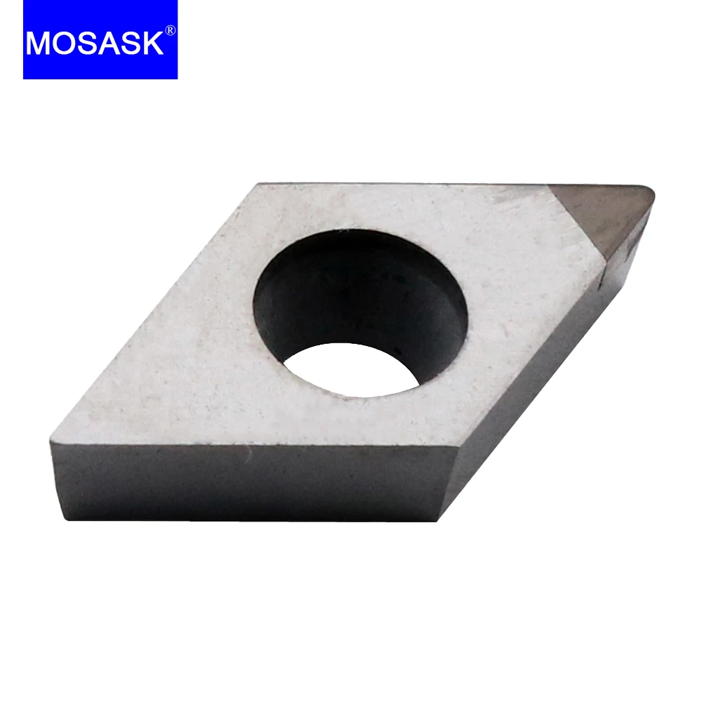 

1PC DCGT 0702 11T30T CNB PCD AL-PCD CNC Carbide Inserts Lathe Turning Boring Cutter for Cast Iron and Aluminum Machining