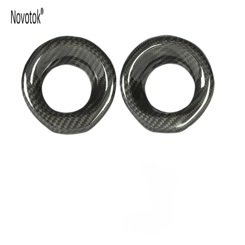 Premium Material Dry Carbon Fiber Car Interior Audio Ring Set For Toyota Supra A90 A91 2019+