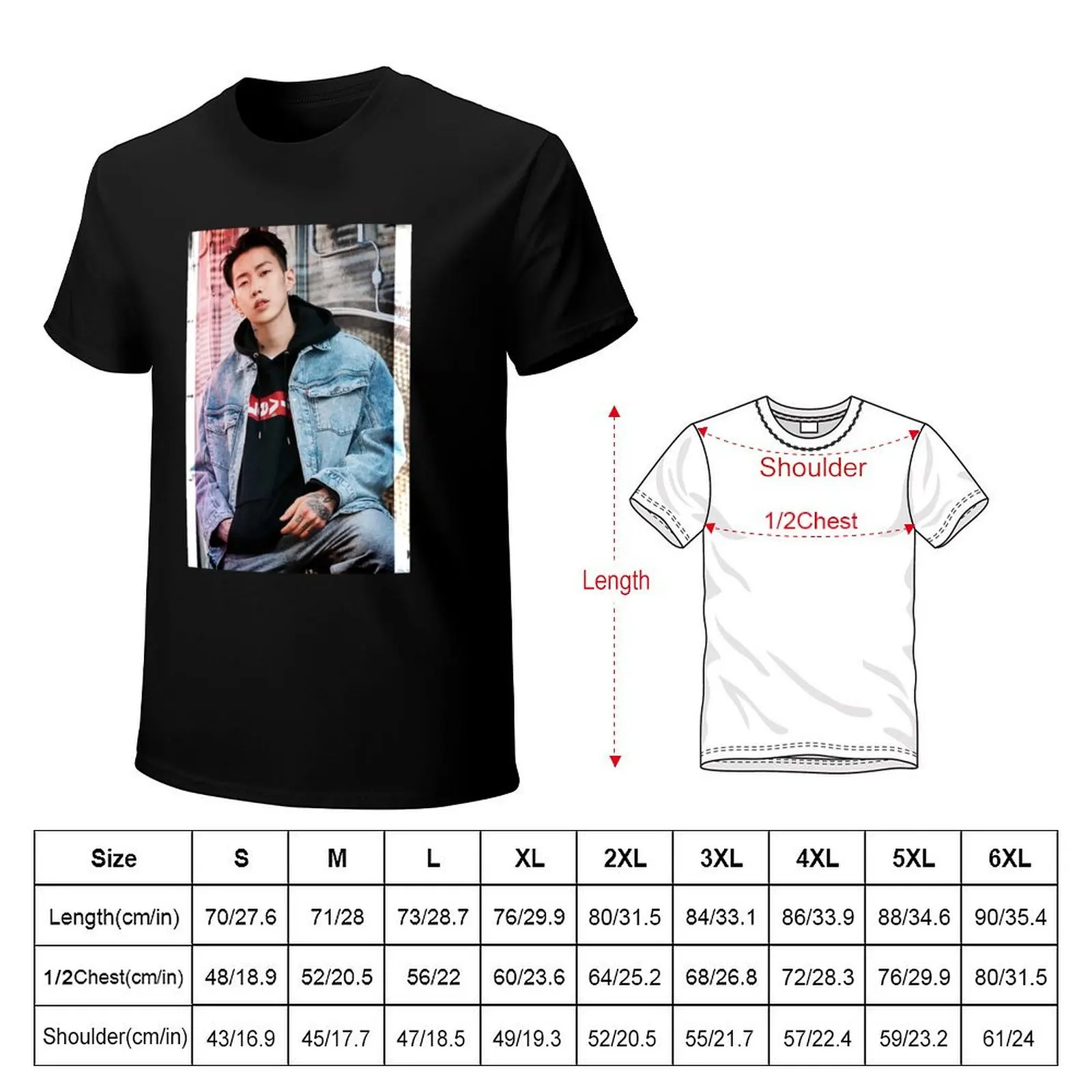 Jay Park T-Shirt quick-drying topping anime figures mens clothing
