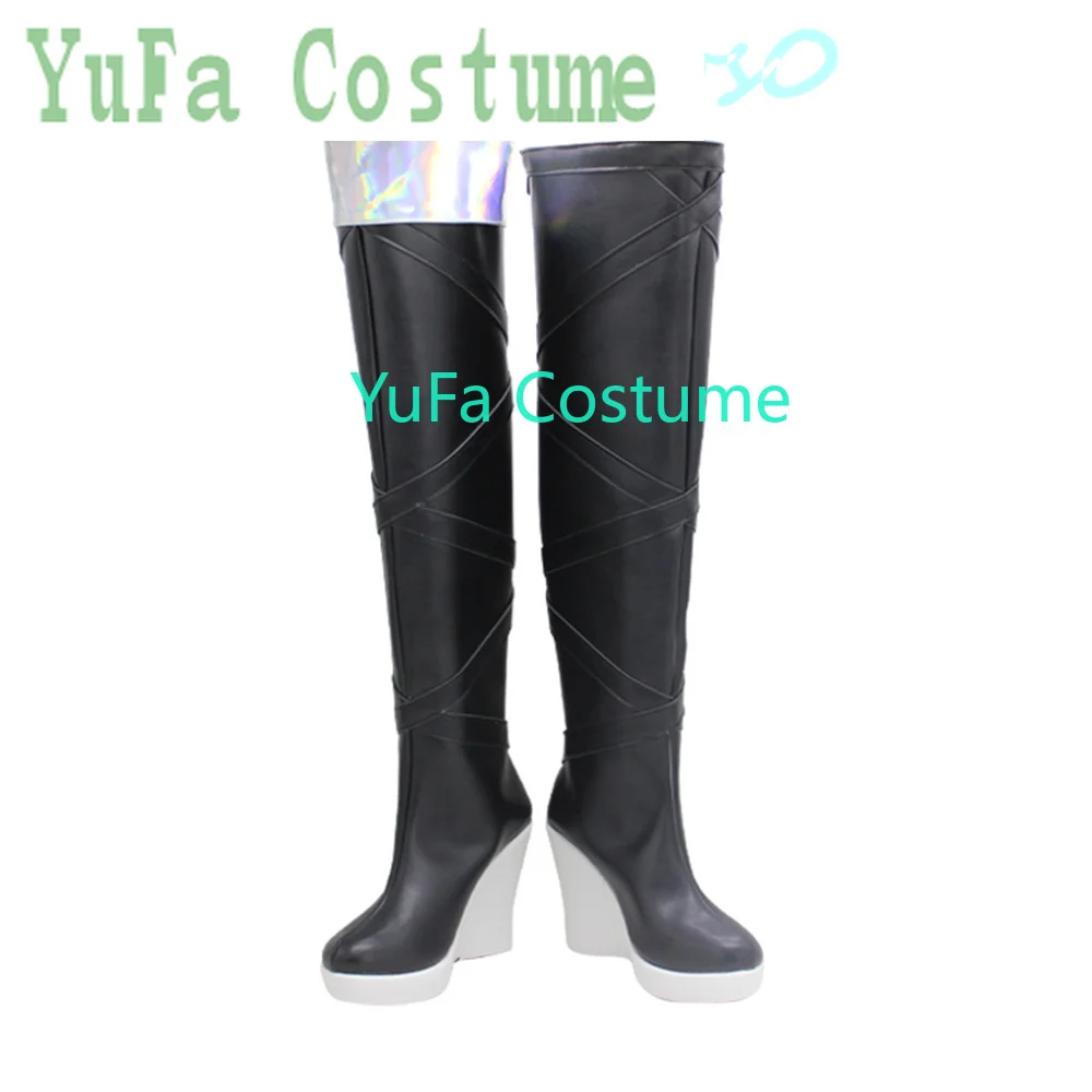 Seraphine Cosplay Shoes Boots Game Anime Halloween Christmas YuFa Costume