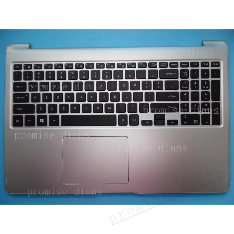 Новая клавиатура с тачпадом и подставкой для рук (пальмрестом) для Samsung 7 Spin NP740U5M-X01 NP740U5L, BA98-00809A