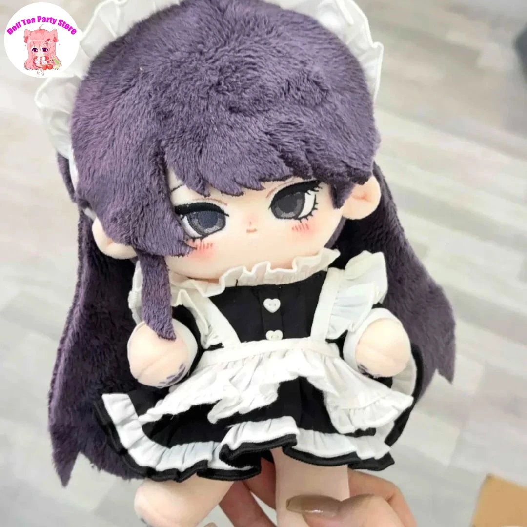 Lindo Loli Girl Komi Shouko muñeca vestir ropa Plushies Anime Doujin peluche cuerpo juguetes figuras regalo de cumpleaños 20cm