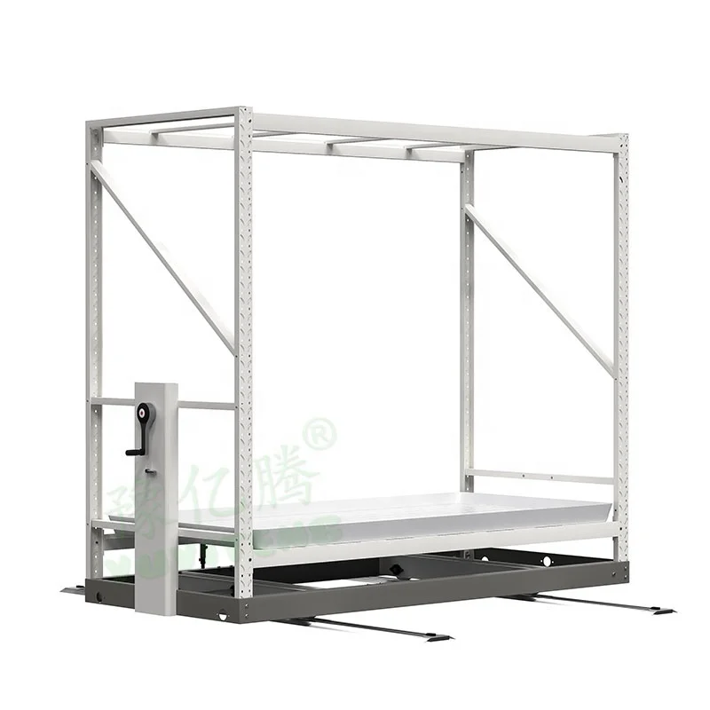 Ebb Flow Bench ABS Plastic Tray Rolling Table Mircogreen Grow Racks With Flood Tray