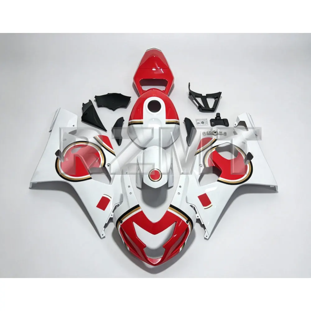 Motorcycle Fairing Set With Tank Cover K4 K5 For Suzuki GSX-R600 R750 04-05 ABS Plastic Guard Plate Body Kit Injection Shell