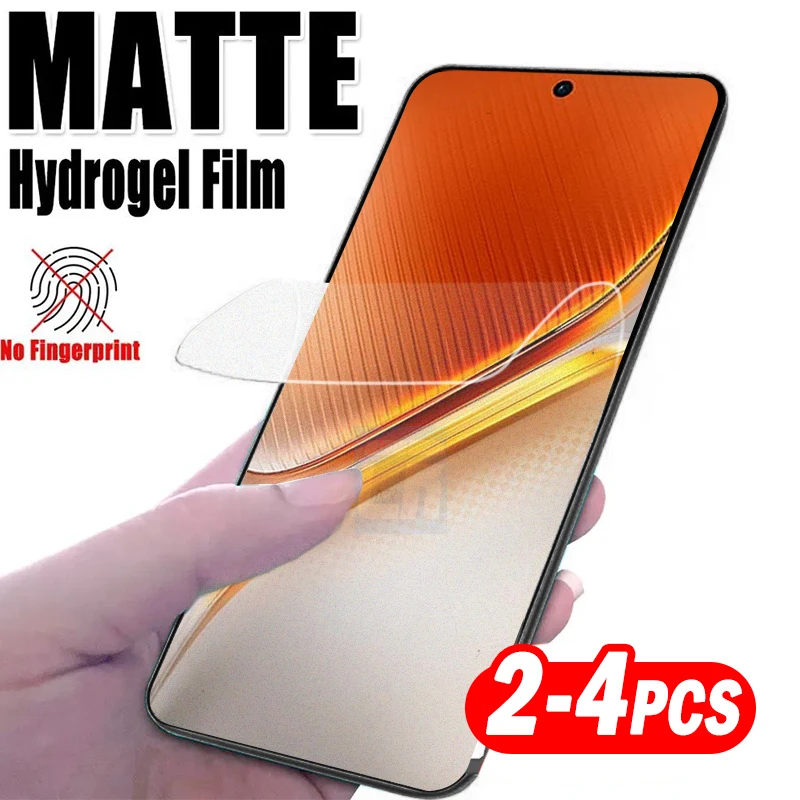 

2-4Pcs Anti-Glare Matte Hydrogel Film for Vivo iQOO Neo10 9 Neo8 7 9S Pro+ Screen Protector for iQOO 13 12 11 11s Film not glass