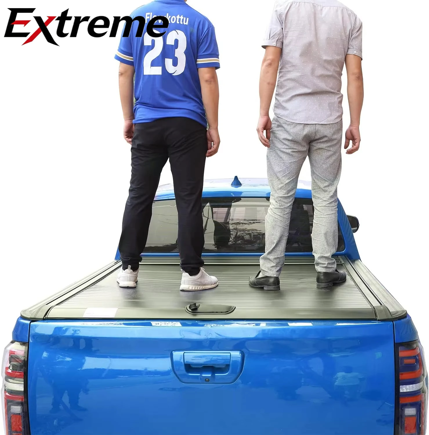 

High-end Aluminum Roll-N-Lock 5.7/5.8ft Tonneau Cover for 4X4 Pickup Truck Compatible W/ Dodge Ram 1500 Waterproof No-Drill