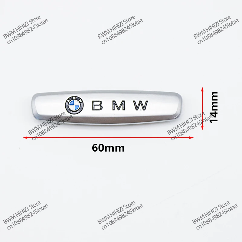 3D Metal Nameplate Badge Seat Sticker For BMW E36 E46 E53 E90 E60 E61 E87 X1 X3 X5 X7 F30 F20 F10 E28 BMW Interior Decoration