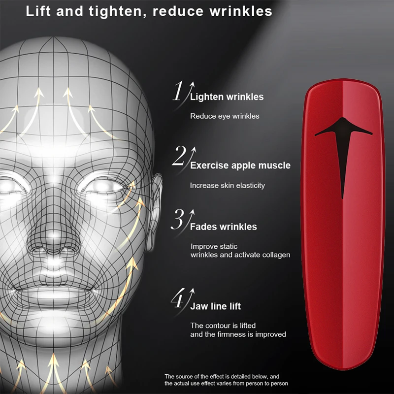 Kompaktowa liftingacja twarzy, przenośna, usuwa zmarszczki wokół oczu i szyi i jest przeciwstarzeniowa