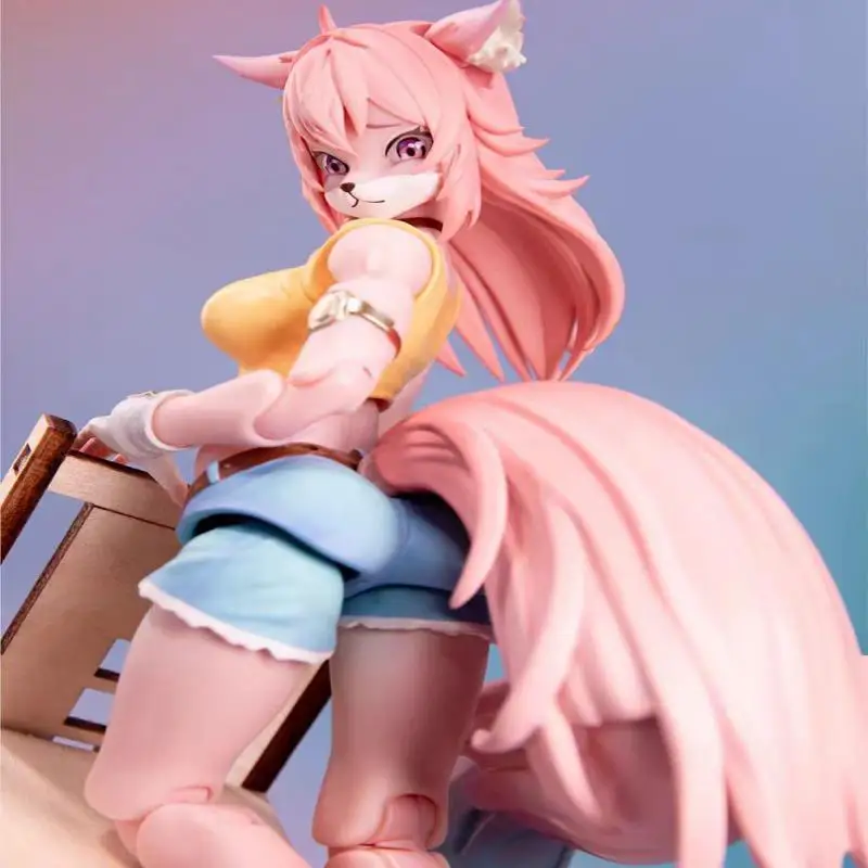 Hot  Selling Spot Ladotoys Magical  Continent Candy Land  Leah 1/12 Pink Fox Girl Can  Make A Soldier'S Birthday Gift By Hand