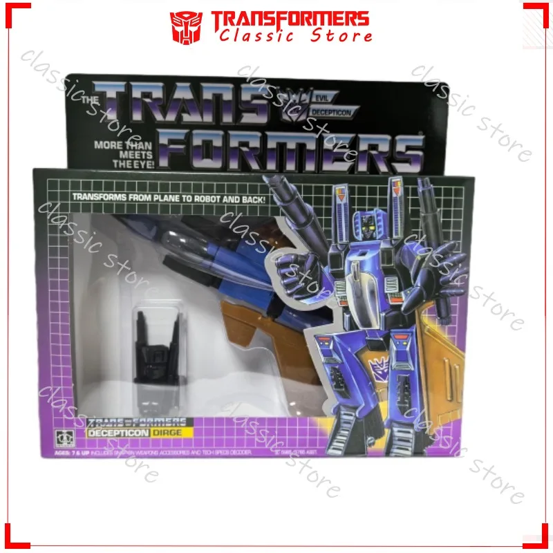 In Stock Classic Transformers Toys G1 Reissue KO Edition Dirge Cybertron Autobots Action Figures Collectible Gifts