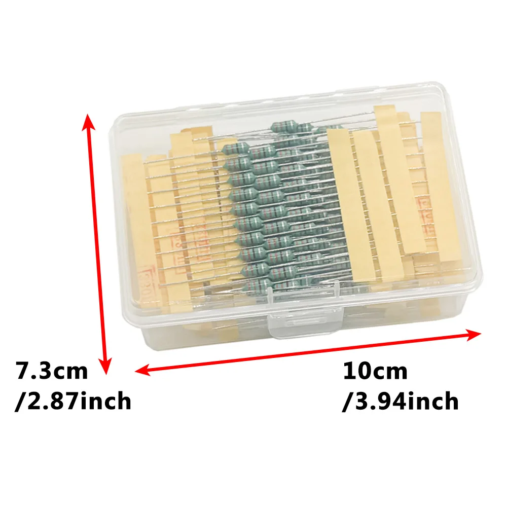 200PCS Inductor Assortment Kit DIP Inductance Color Ring 1UH-4.7MH 20 Values Electronic Component Set for DIY Projects