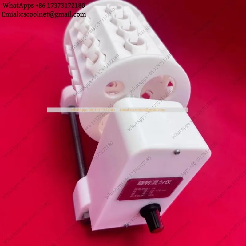 JS02 DIY Rotating Mixing Device Mini 32-Tube Vortex Mixer for 1.5mL 2.0mL Centrifuge Tubes Adjustable Speed 20-100RPM
