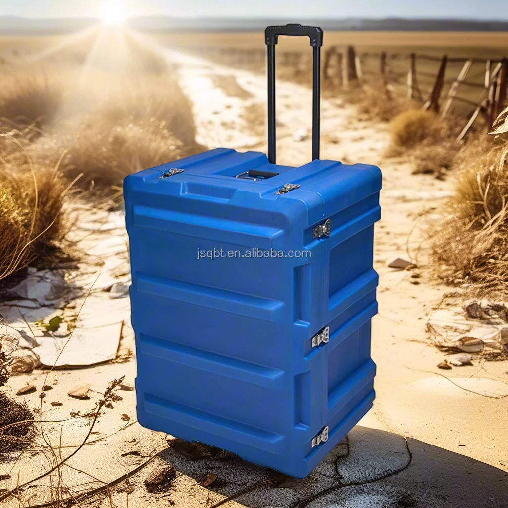 80*60*54cm Scatola Di Stoccaggio Per Pickup Roto Rugged Wheeled Tool Case Rotomolding Safety Protection Cases