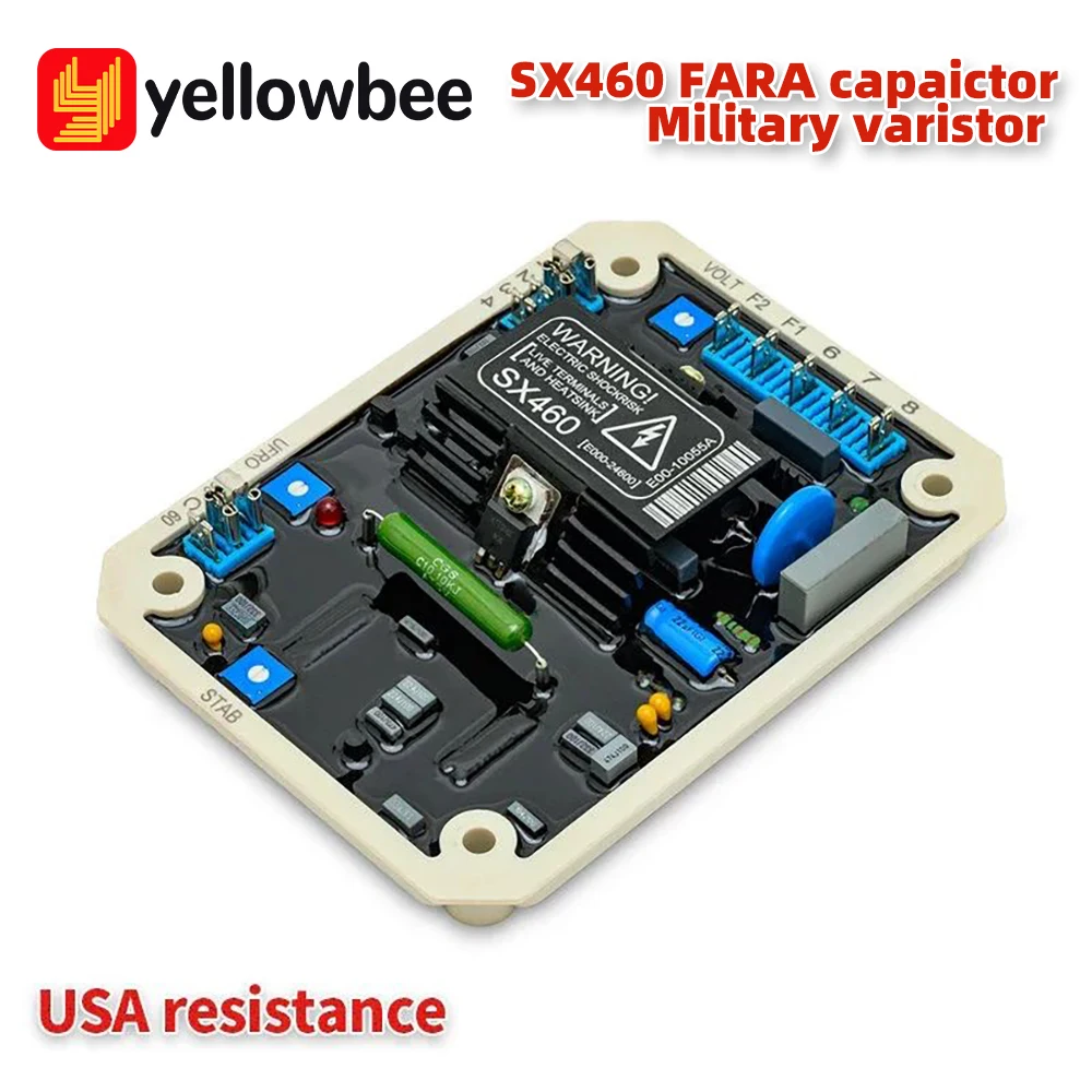 NEW SX460 Avr  For Generator Automatic Voltage Regulator Diesel Alternator Part Power Stabilizer