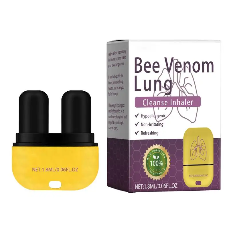 

Переносная коробка для ингаляции носа с блокировкой носа, 1,8 мл, натуральный очиститель легких и печени, многофункциональная обучающая травяная коробка для