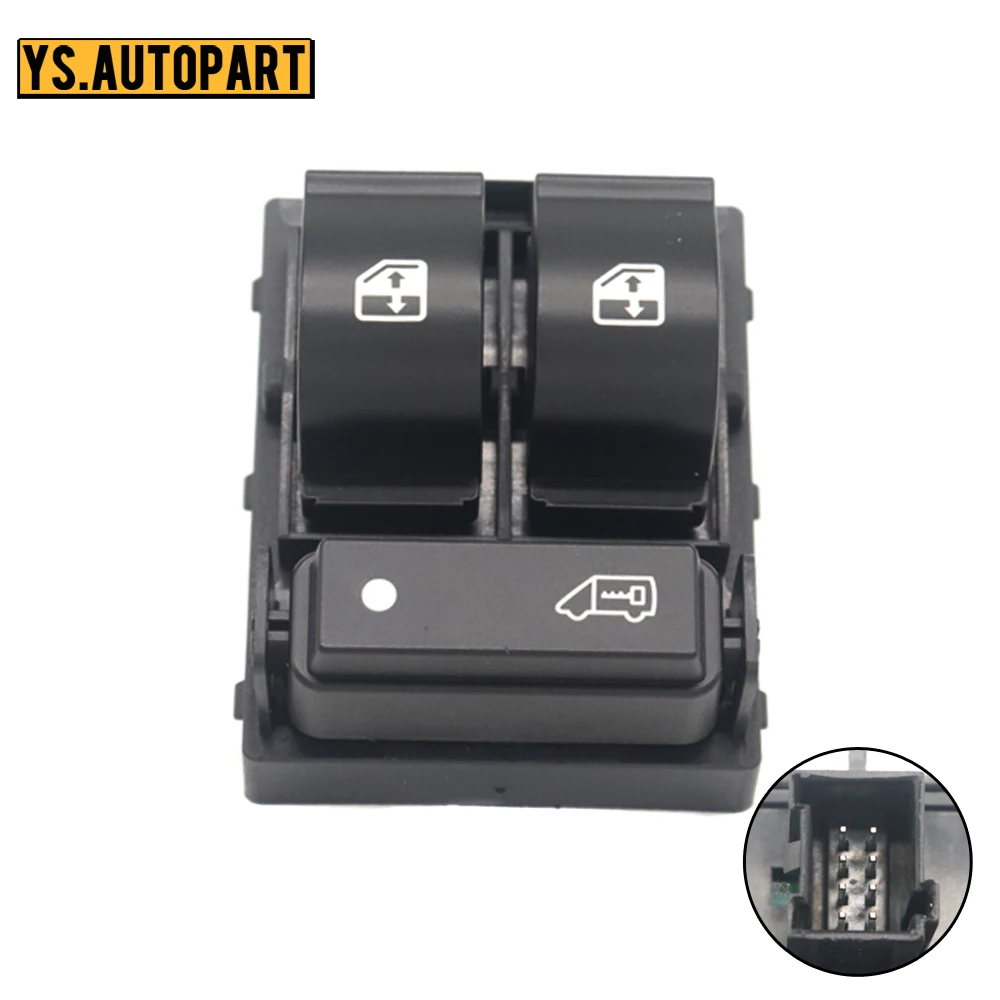 Car Power Window Control Switch 735487423 6554XN For Citroen Relay Jumper Peugeot Boxer Fiat Ducato Doblo Vauxhall Combo