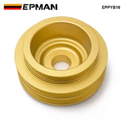 EPMAN Light Weight Crank Underdrive Engine Pulley Gold For HONDA CIVIC 92-00 B16 Z0132 B16A B18C EPPYB16