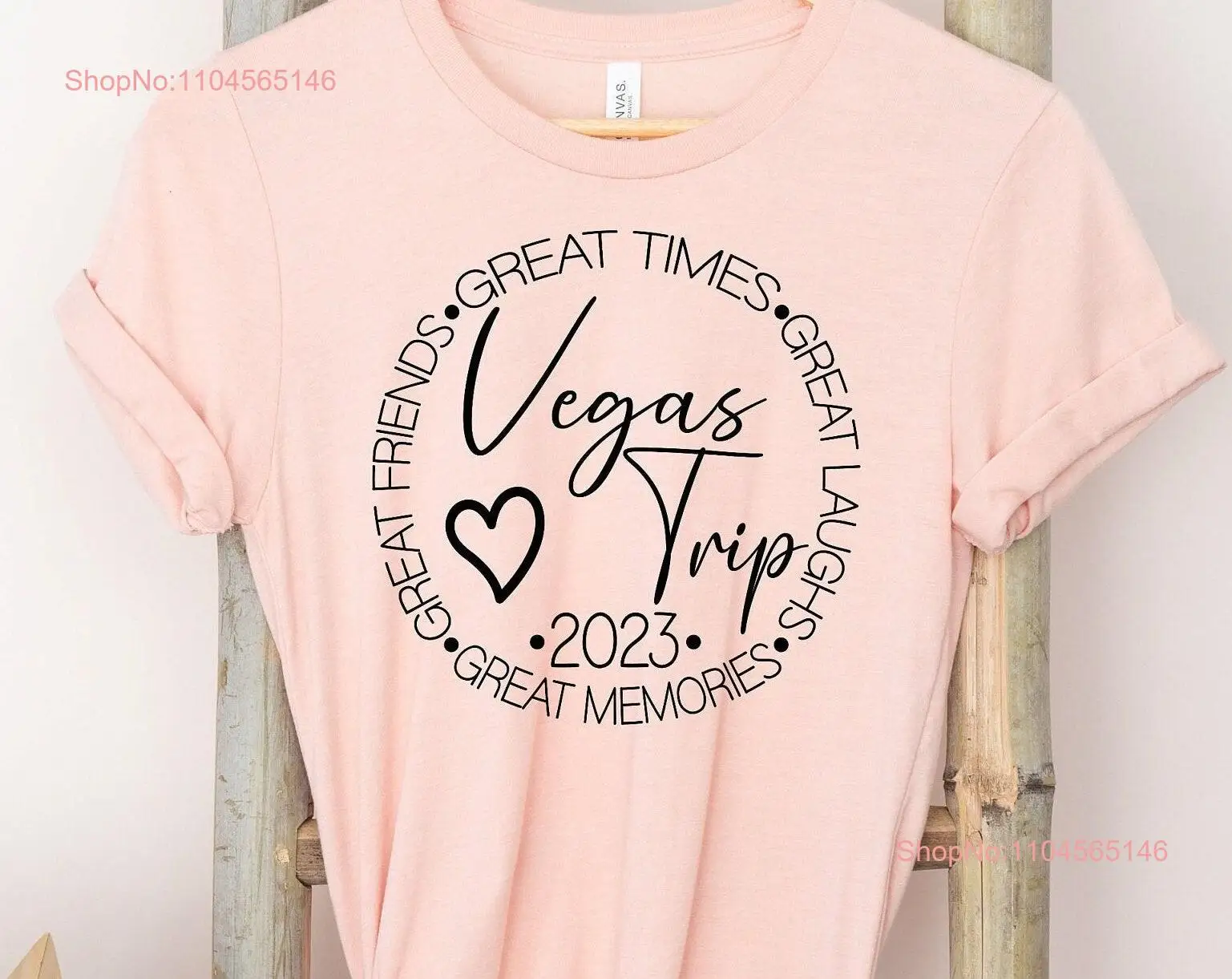 

Футболка The Vegas Trip 2025 на день рождения, семейный отдых, девичник с длинными или короткими рукавами
