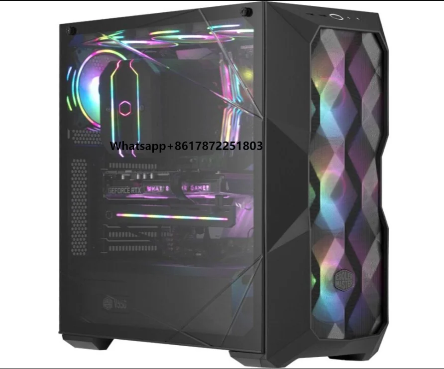 

New Middle Tower Computer Case Cooler-Master COSMOS C700M White for Gaming case PC case