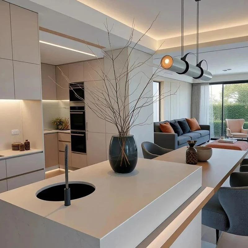 เฟอร์นิเจอร์ชุดครบครันสำหรับบ้านทั้งหลัง รวมถึงตู้ห้องนั่งเล่น ตู้เสื้อผ้า ตู้รับประทานอาหาร พร้อมบริการออกแบบกราฟิก