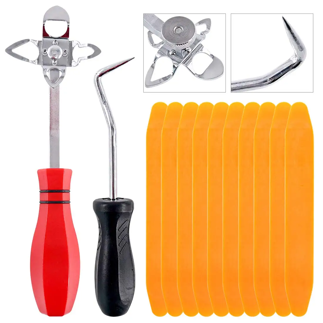 

Набор инструментов для установки лобового стекла из 12 предметов, инструмент для установки палочек из 10 предметов, 1-компонентный инструмент для установки лобового стекла со смещением ﻿